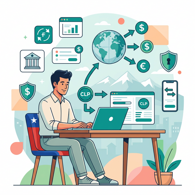 Enviar dinero desde Chile al exterior — conexiones financieras con pesos chilenos y dólares